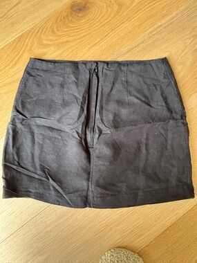 H&M Linen Mini Skirt